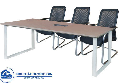 Bộ bàn ghế phòng họp đơn giản HRH1810C5 + GL411